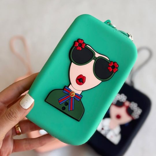 Portable Silicone pouch