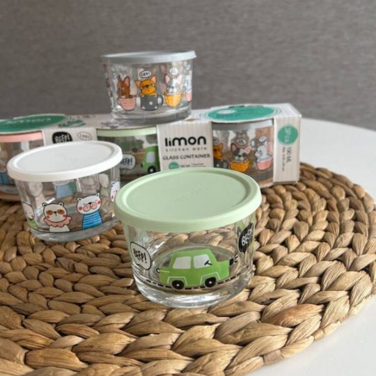 Cute Print Containers Set