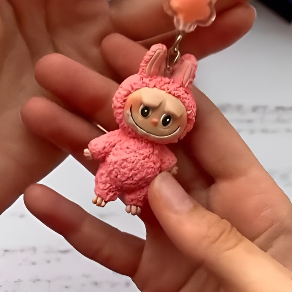 Mini Labubu Keychain