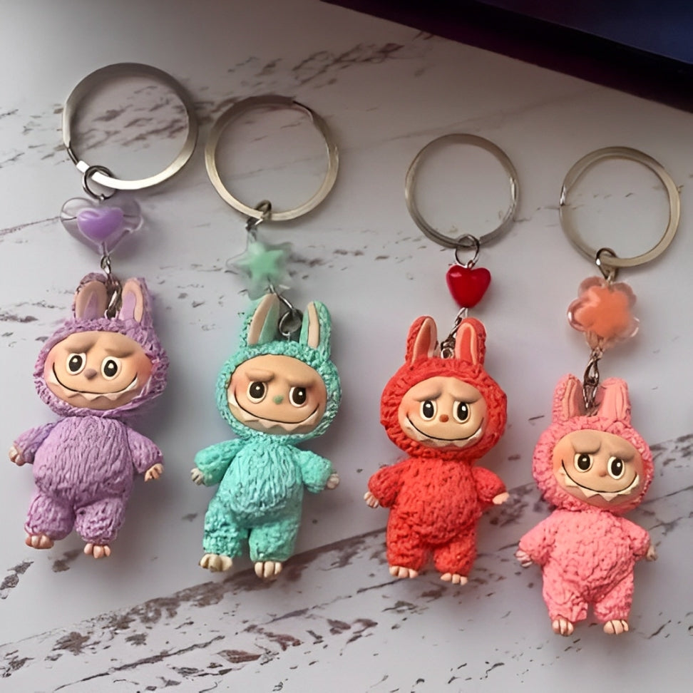 Mini Labubu Keychain