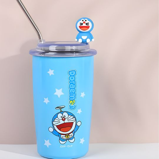 Stainless Steel Tumbler With Straw