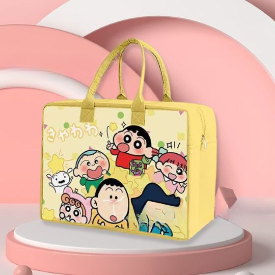 ShinChan Felt Travel Bag