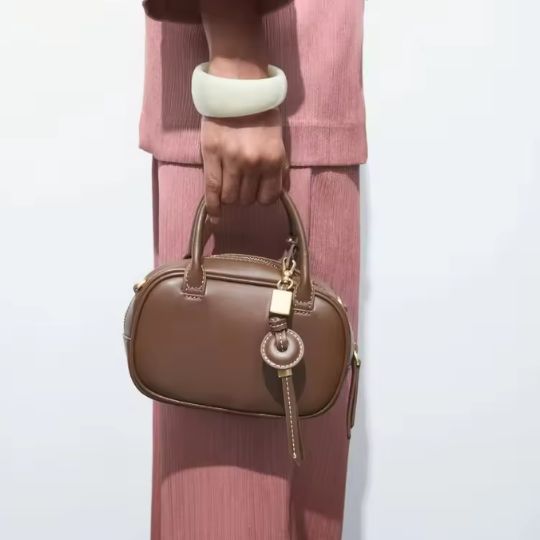 Mini Topstitched Bag