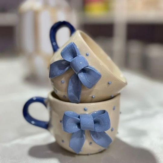 Aesthetic Bow Mug