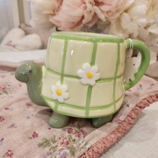 Turtle Daisy Mug