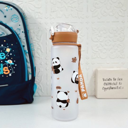Cartoon Panda Water Bottle