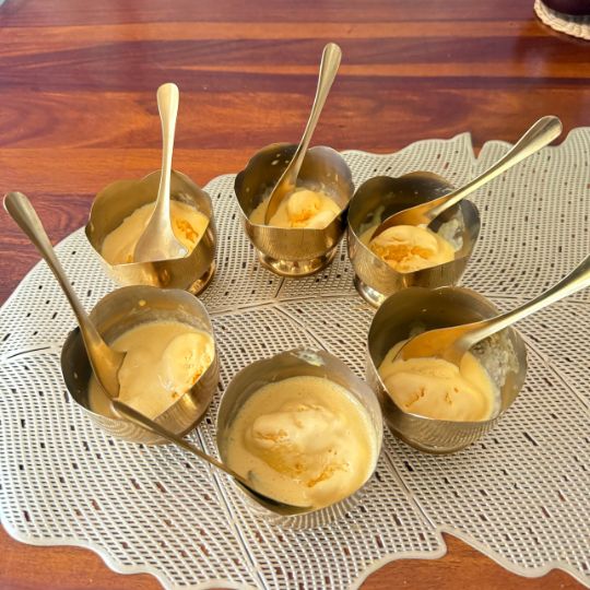 Dessert Bowl with Spoon