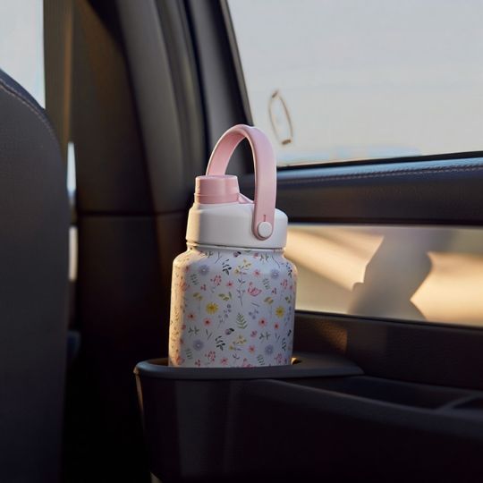 Floral Insulated Water Bottle