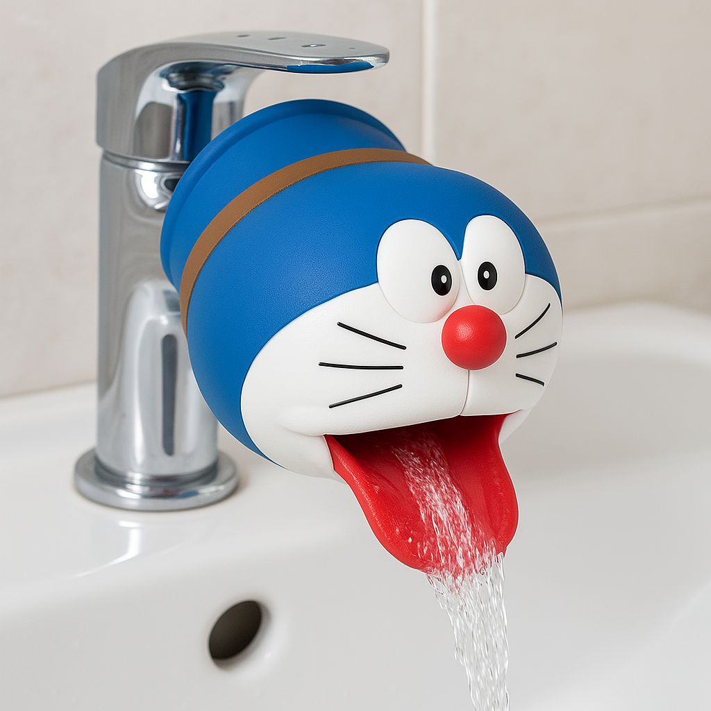 Cartoon Faucet Tap Extender