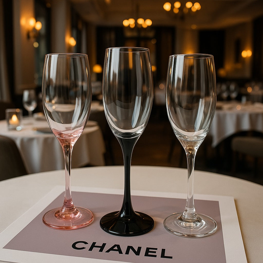 Elegant Crystal Glass Set