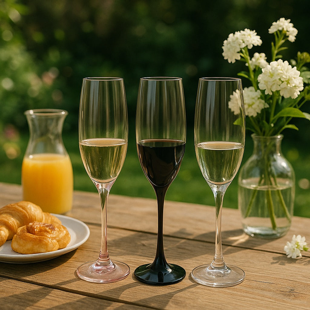 Elegant Crystal Glass Set