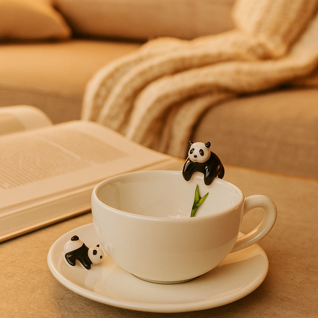 Panda Bamboo Cup