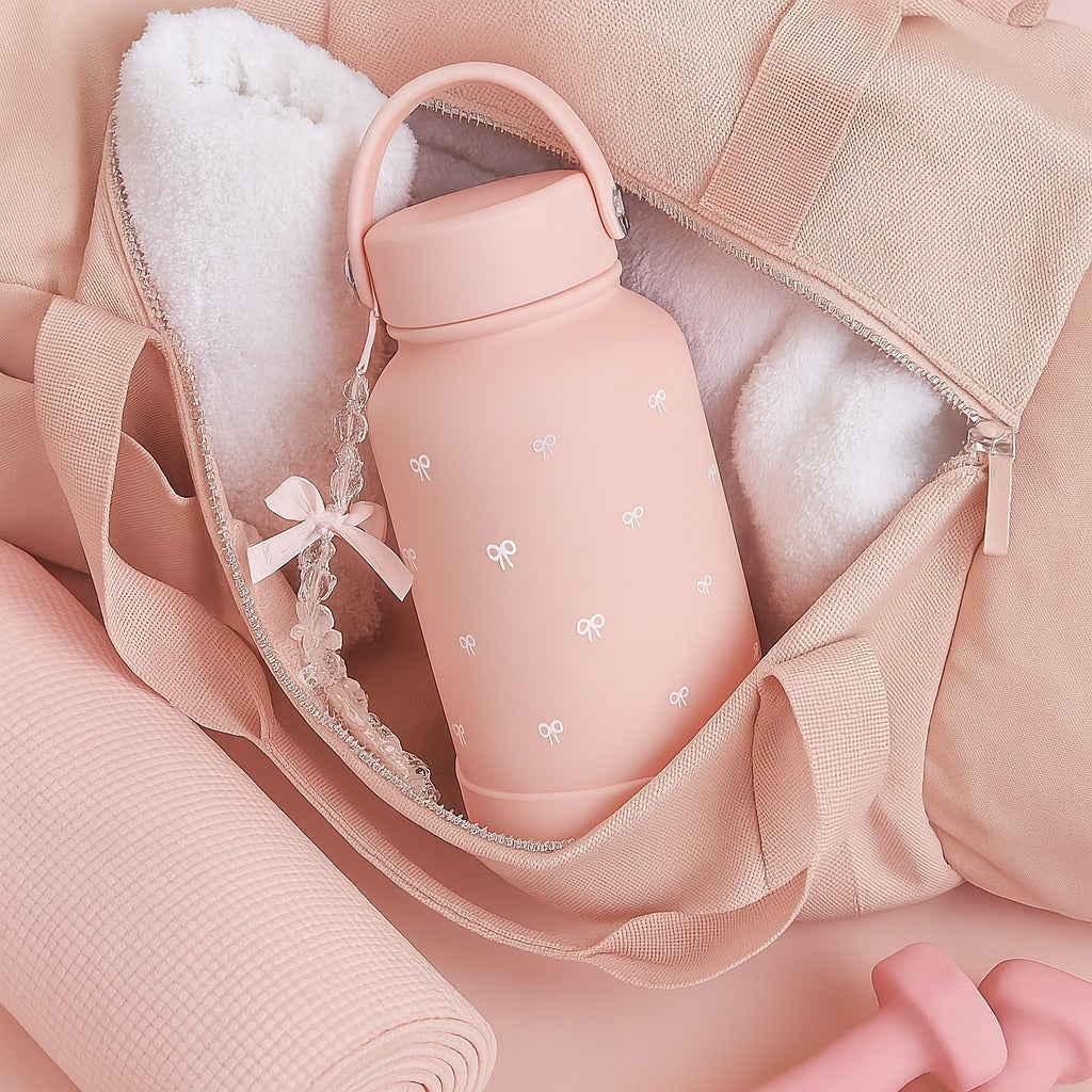Bow Charm Water Bottle