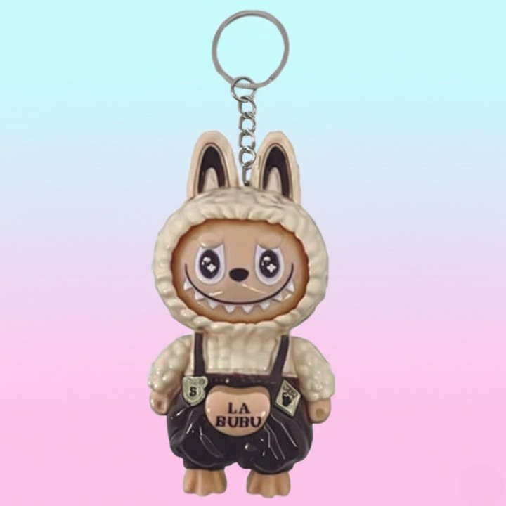 Labubu Face-Changing Keychain