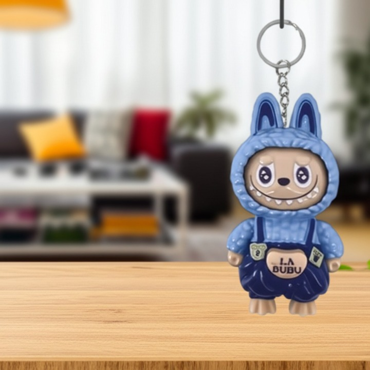 Labubu Face-Changing Keychain