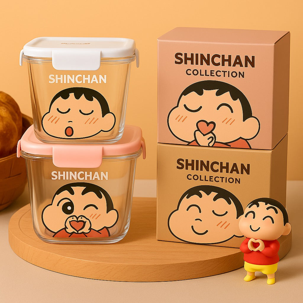 Shinchan Glass Jars