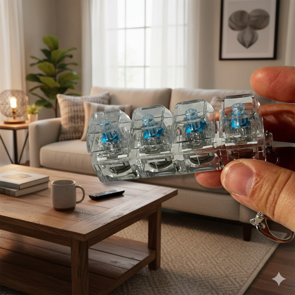 Fidget Light Keychain