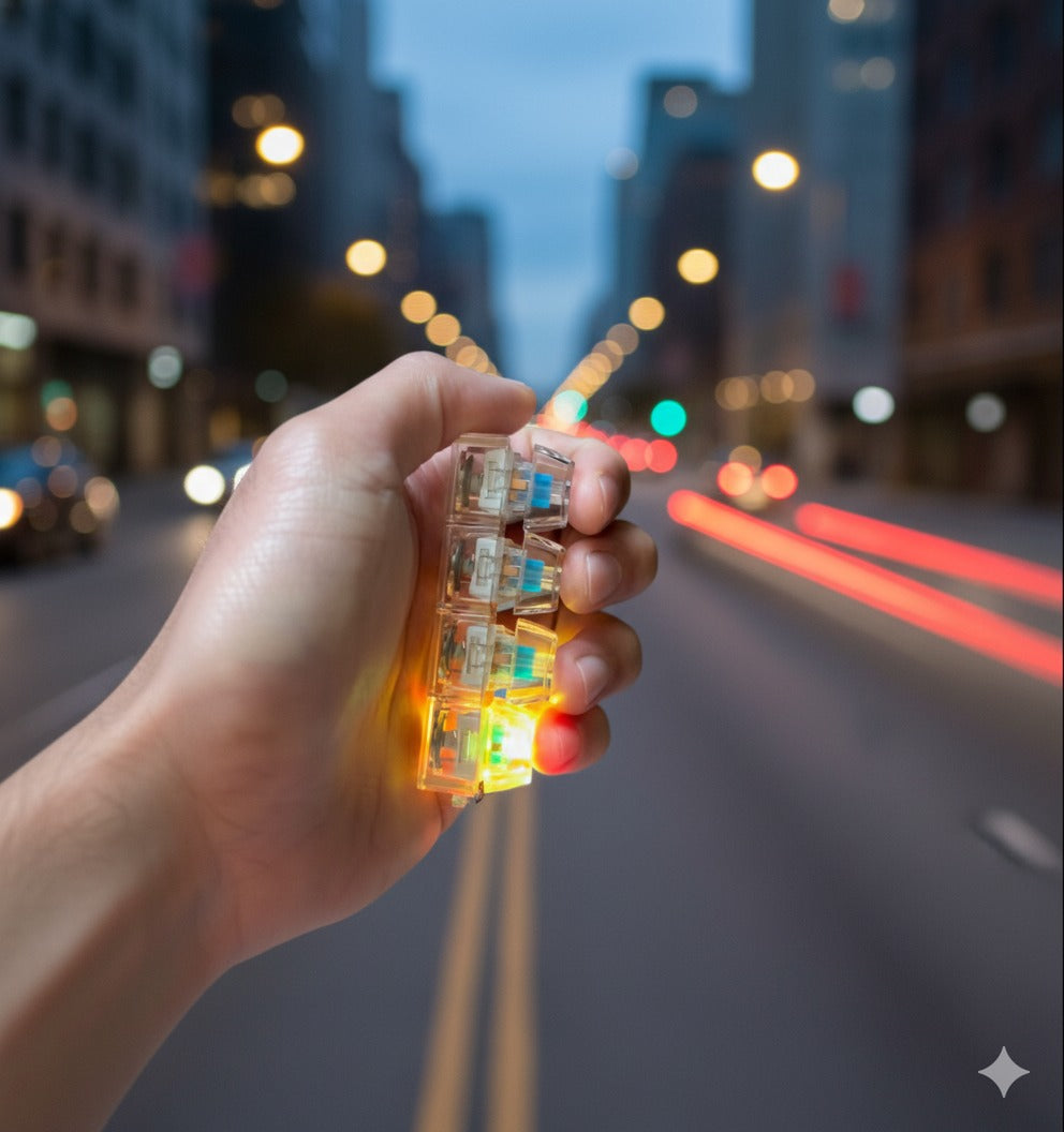 Fidget Light Keychain