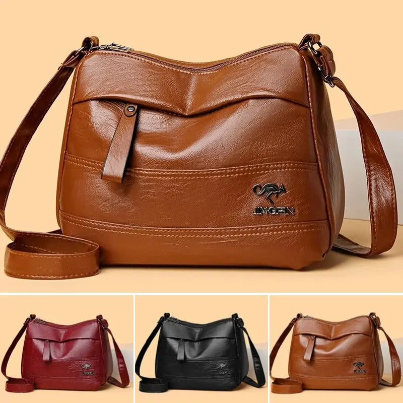 Large Capacity Shoulder Bag with Adjustable Strap