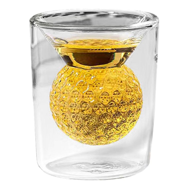 Double Layer Golf Ball Glass