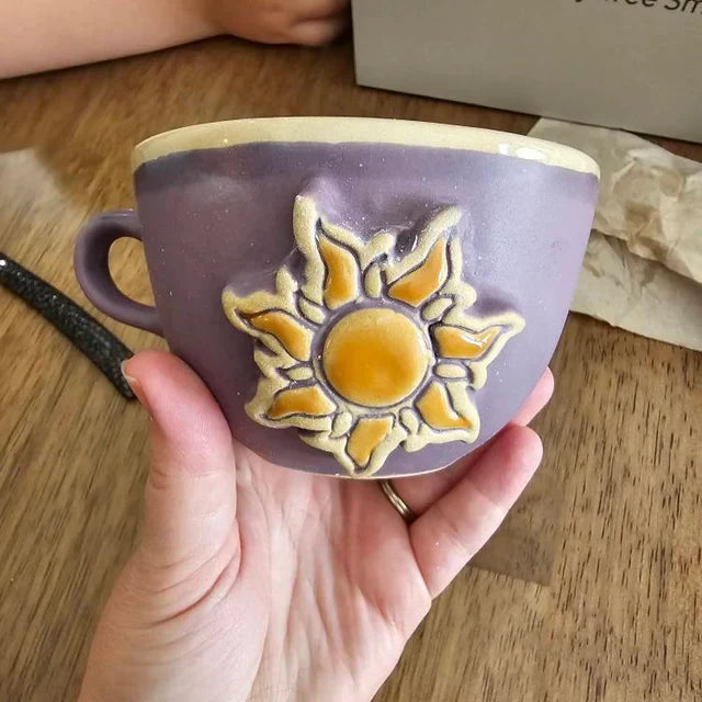 Tangled Sun Ceramic Mug