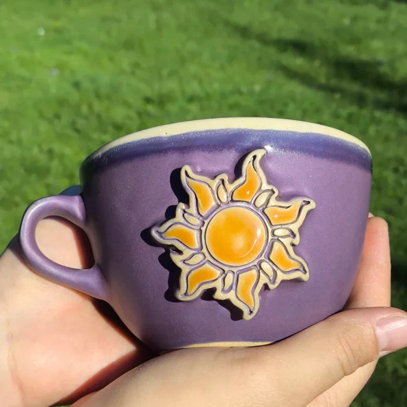 Tangled Sun Ceramic Mug