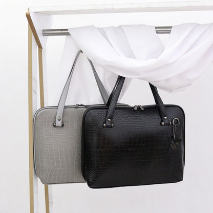 Crocodile Leather Handbag