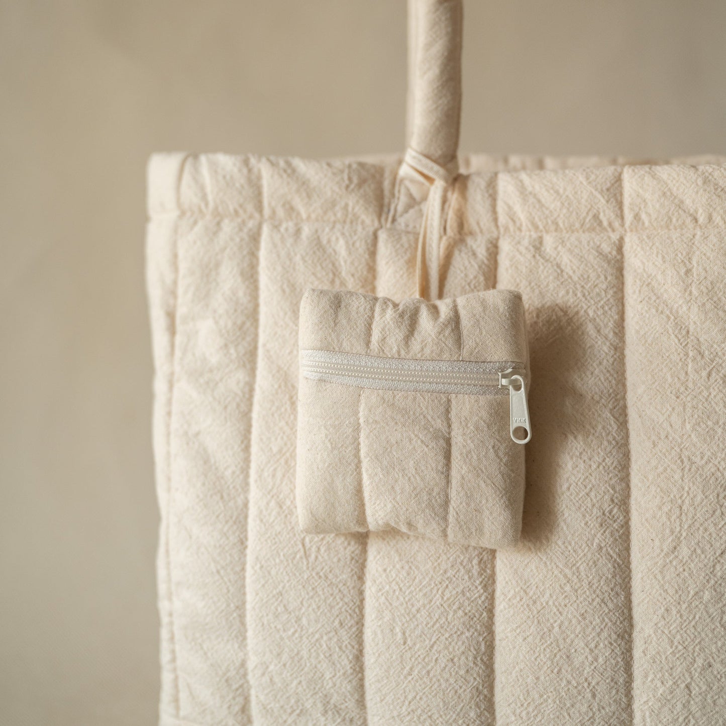 Crinkle Stripe Tote Bag