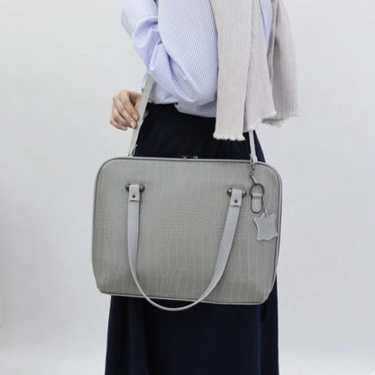 Crocodile Leather Handbag