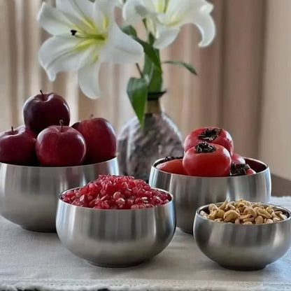 Double-wall Steel Bowls