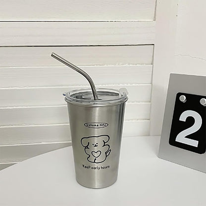 Stainless Steel Mug With Lid