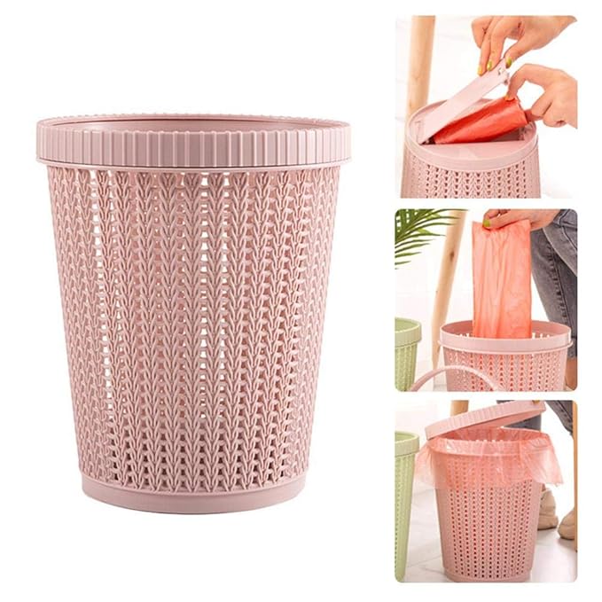 Trash Bin & Garbage Bag Holder