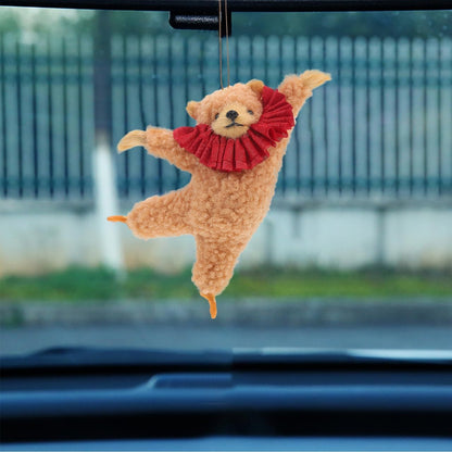 Teddy Bear Dancing Charm