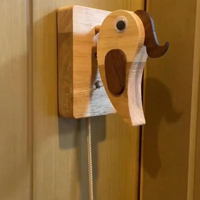 Wooden Bird Doorbell