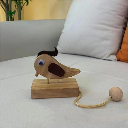 Wooden Bird Doorbell