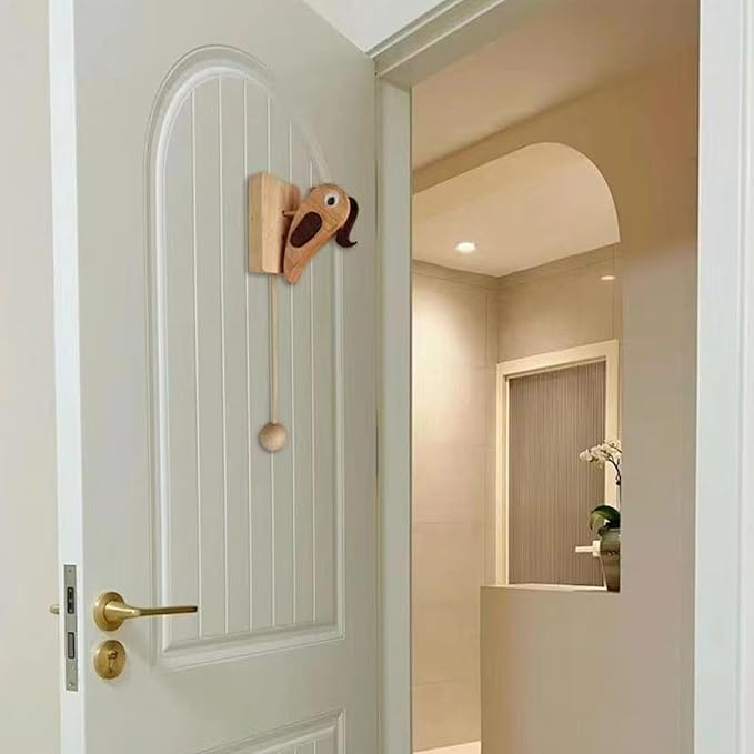 Wooden Bird Doorbell