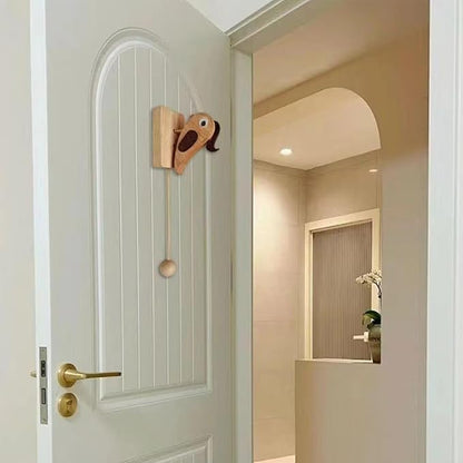 Wooden Bird Doorbell