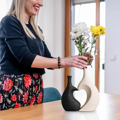 Heart Shaped Flower Vase