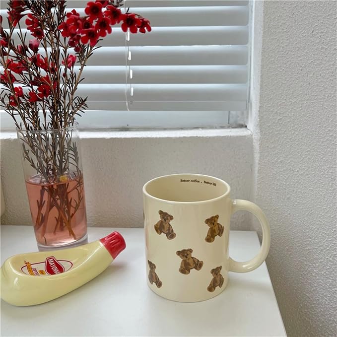 Ceramic Bear Coffee Mug