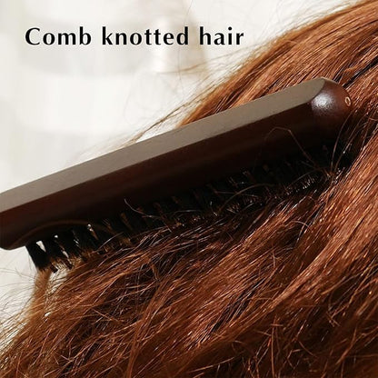 Brown Bristle Volume Comb