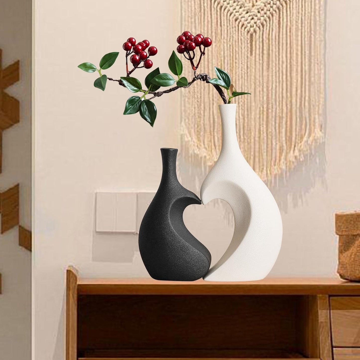 Heart Shaped Flower Vase