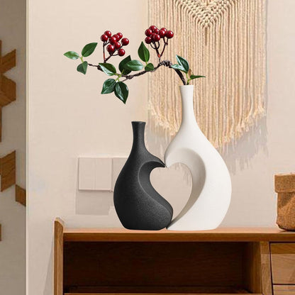 Heart Shaped Flower Vase