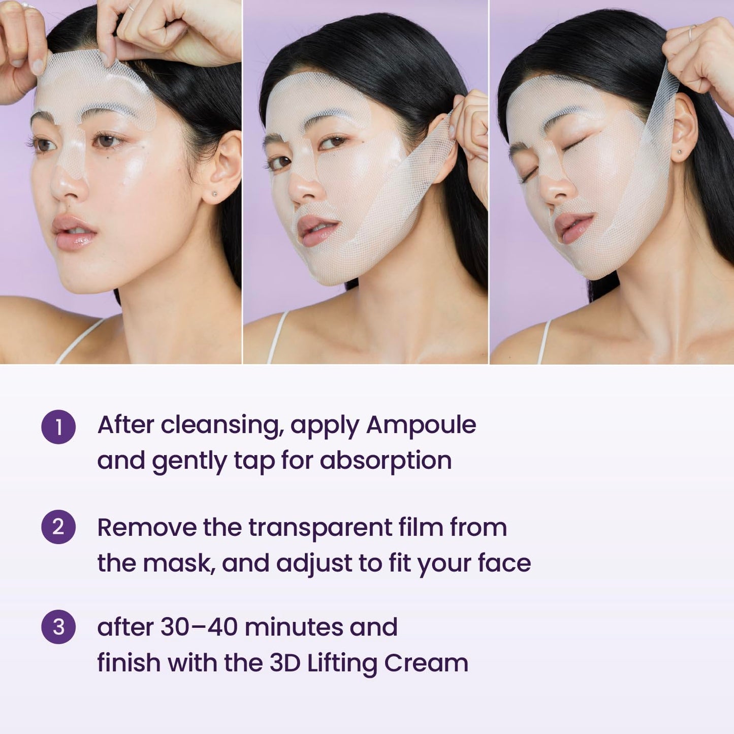 3D Face Lifting Mask
