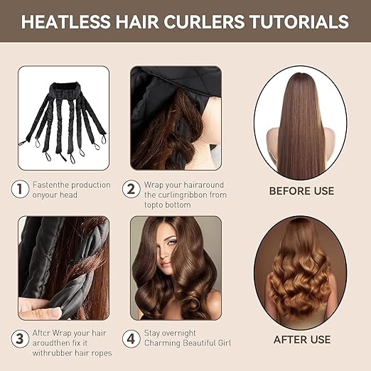 Heatless Hair Curler