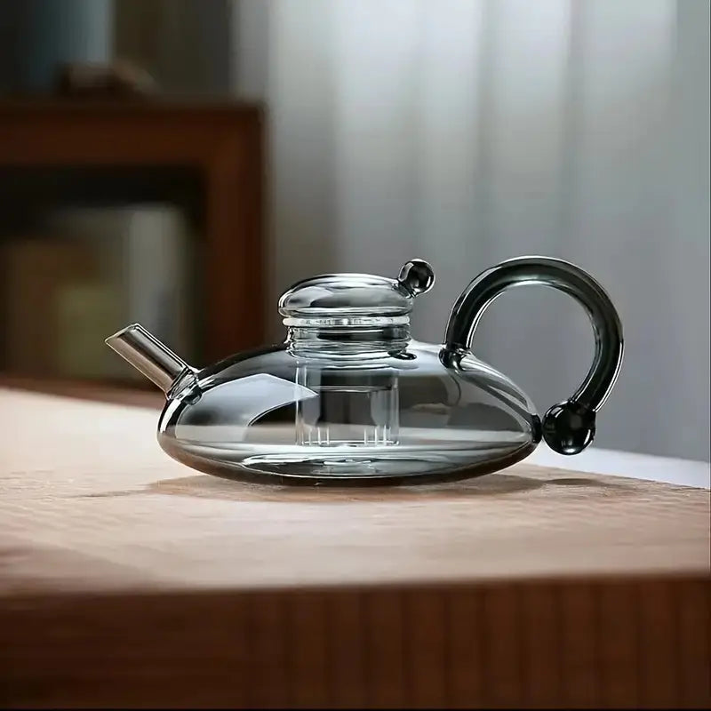 Droplet Glass Teapot
