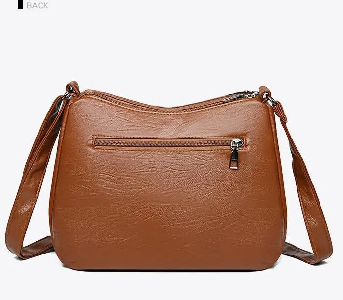 Large Capacity Shoulder Bag with Adjustable Strap