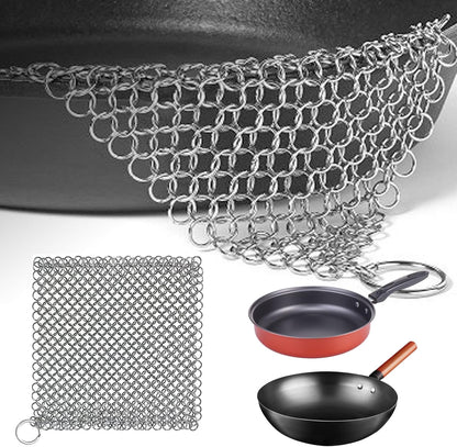 Stainless Steel Chain Scrubber (12.5 CM x 12.5 Cm)