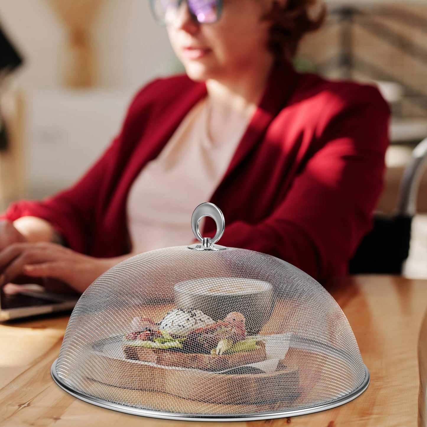 Stainless Steel Mesh Food Cover