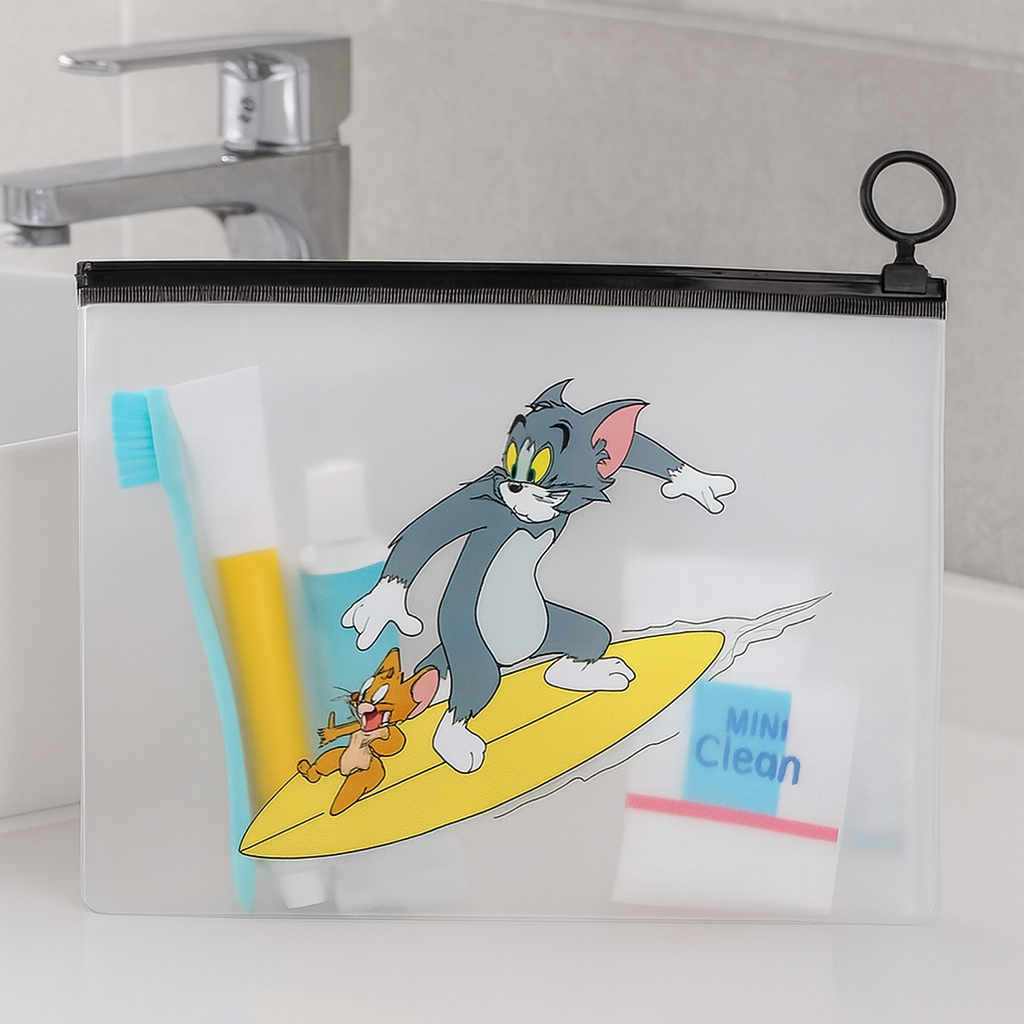 Tom & Jerry Transparent Pouch