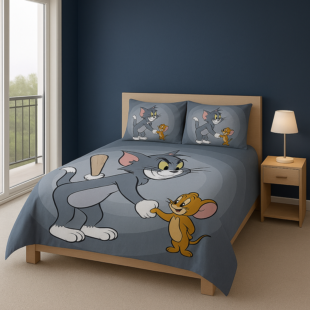 Tom & Jerry Bedsheet